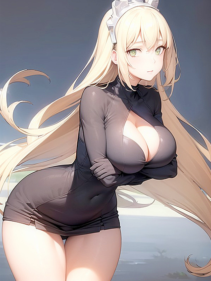 Massive Breasts in Tight Clothing for Happy Hentai Adventures
