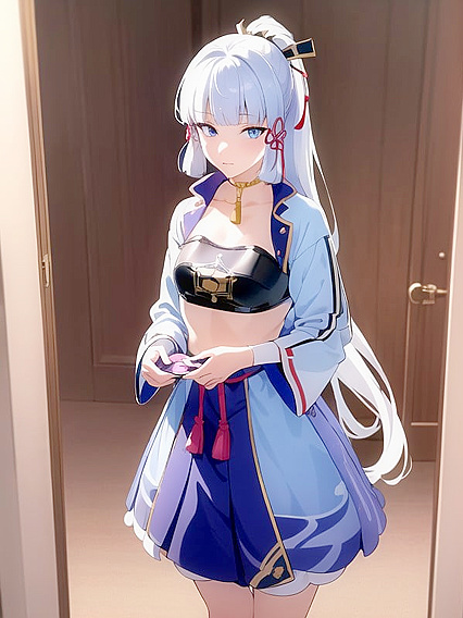 Kamisato Ayaka from Genshin Impact in Explicit Detail for Hentai Pleasure