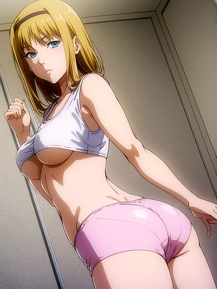 Ymir Fritz from Attack on Titan Gets Seductive Underboob Action in Bathroom Hentai