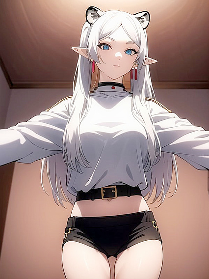 Wearing Pyjamas and Gazing at You for Steamy 18+ Hentai Fun