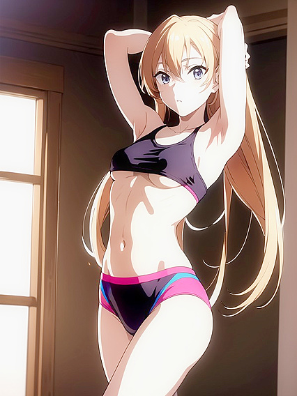 Teen 18+ in Crop Top Shows Off in Detailed Screencap Hentai Scenes