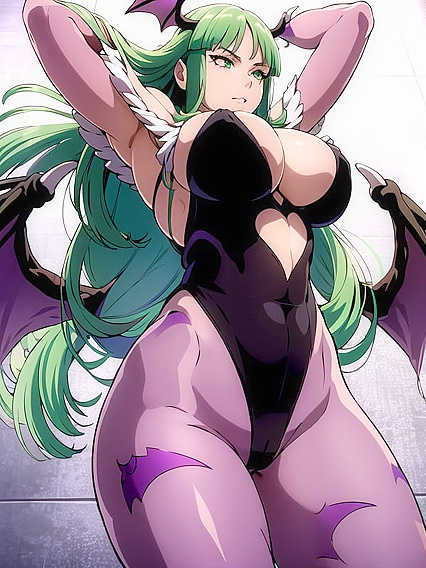 Wearing Sporty Shorts and Rainbow Panties for Solo Hentai Pleasure
