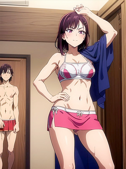 Soaked Clothes, Thong, and Underboob Temptation in Steamy Hentai Scenes
