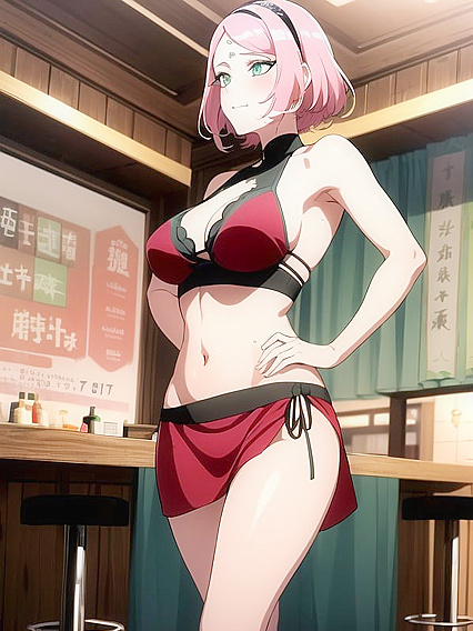 Sweaty Dancer Shows Off Her Moves in Hentai Pleasure