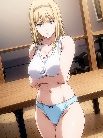 Ymir Fritz from Attack on Titan Shows Off Underboob in Sexy Crop Top Hentai Scene