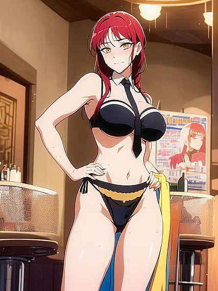 Mesh Belly Dancer Shows Off Underboob in Hentai Action