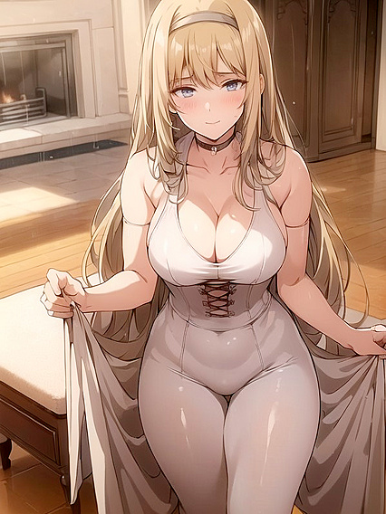Massive Breasts Heat Up a snowy Noon in Steamy Hentai Action