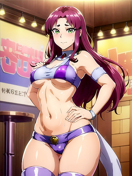 Hands-On Hips, Thong Action in Seductive Hentai Scenes