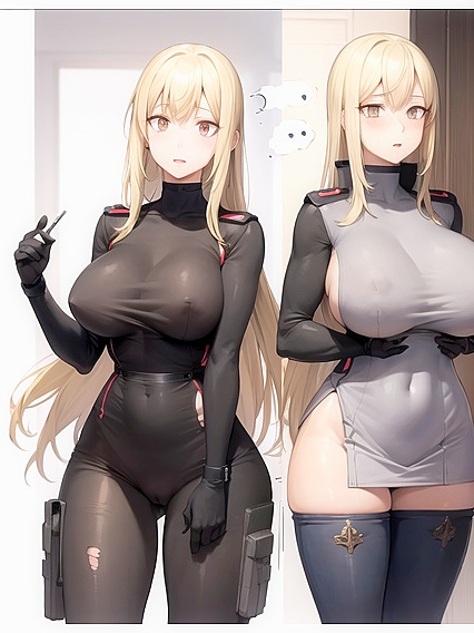 Massive-Ass Cosplay Goddess Gets Breast Expanded in Steamy Hentai Action