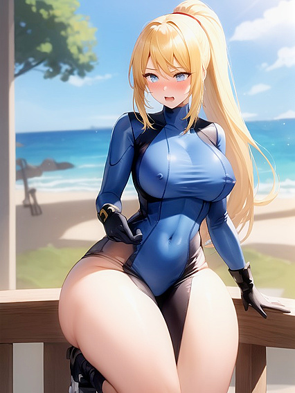 Thick Curves and Lush Cleavages in Futuristic Sci-Fi Hentai Adventures