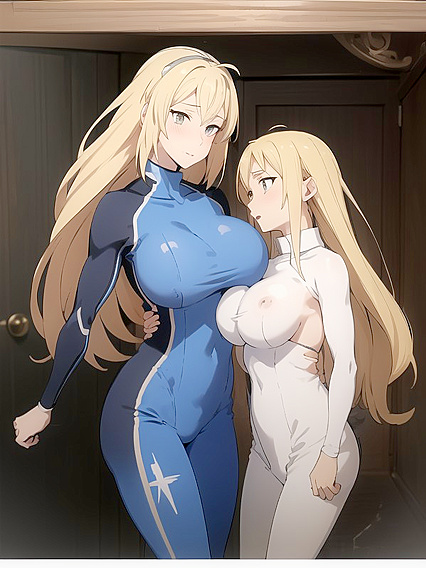Breast Expansion Cosplay with Long Length Action in Hentai AIPorn