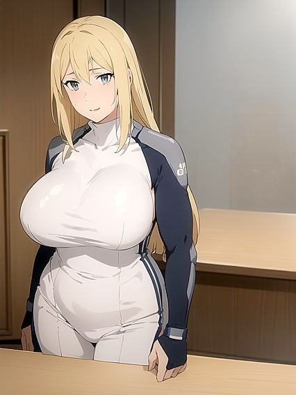 Military Milf with Massive Breasts Takes Charge in Solo Hentai Action