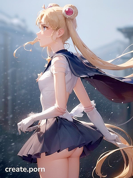 Skinny Blonde Gets Ravaged in the Snow for steamy Hentai Action