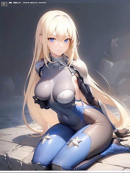 Gorgeous Blue-Eyed Girl 18+ Stares Seductively at You in This hentai Scene
