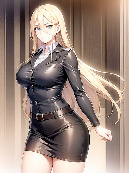 Blonde-Haired, Green-Eyed Historia from Attack on Titan in Seductive Hentai Scenes
