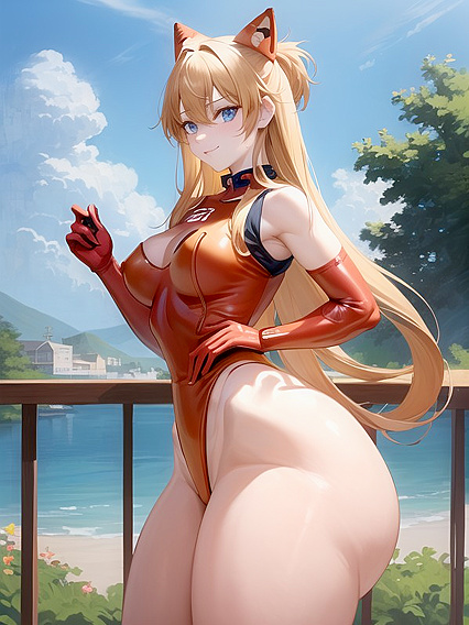 Asuka's Form-Fitting Leotard Takes Center Stage in Steamy Hentai Scenes