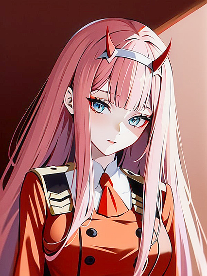 Zero Two from Darling in the FranXX Rides Cock-On-Head in Steamy Hentai Action