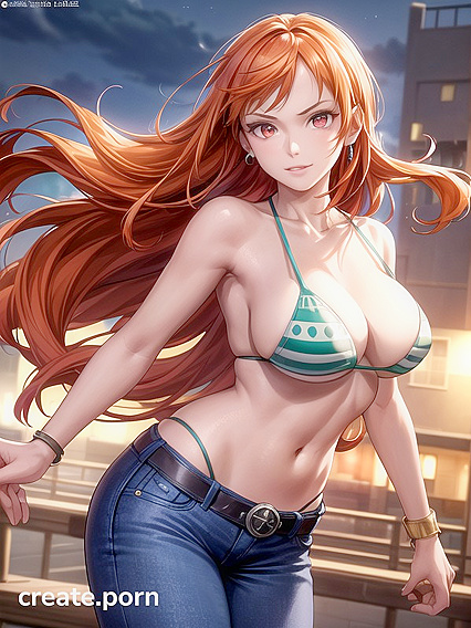 Fit Girl 18+ Stares Intensely at You in Detailed Hentai Action