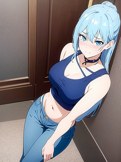 Detailed Bathroom Solo Session: Intimate Hentai Moments Captured