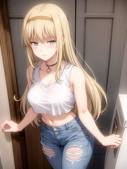 Ymir from Attack on Titan Choked in a Seductive Crop Top for Intense Hentai Pleasure