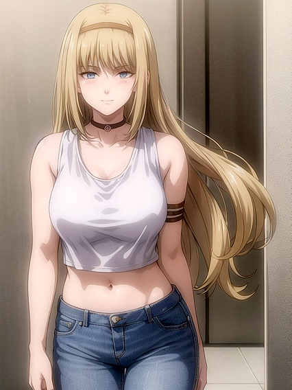Ymir Fritz from Attack on Titan Seduces in Crop Top for Steamy Hentai Fun