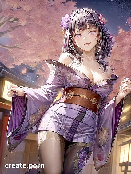 Sakura Blossoms Bloom Under Soft Light in Intimate Hentai Solo Scene