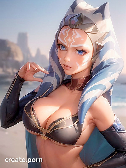 Sharp Bodied Beauty Shows Off Her Perfect Cleavage in Busty Hentai Action