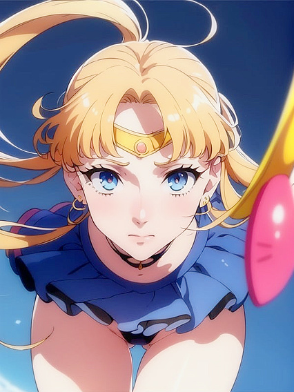 Sailor Moon Action in Intense Close-Up Hentai Scenes