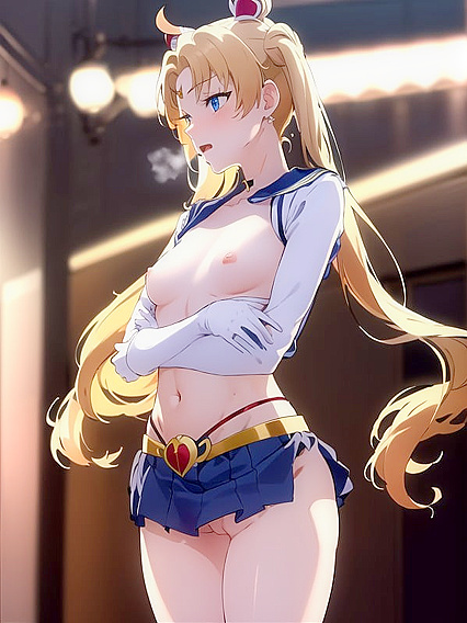 Sunny Enjoying Intense Long-Length Action in Seductive Waist-Shot Hentai Scenes