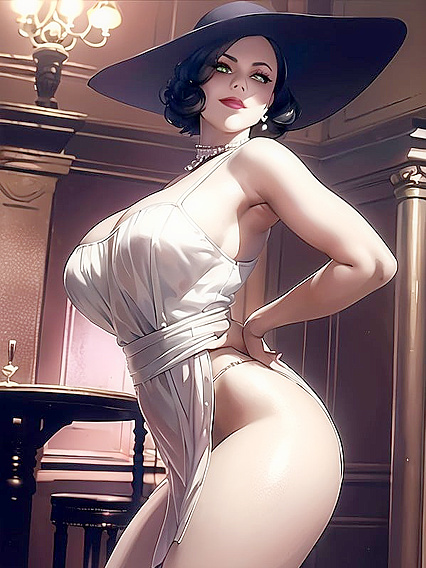 Huge Ass and Tiny 18+ Waist: Arms-Up Action in hentaiAIPorn