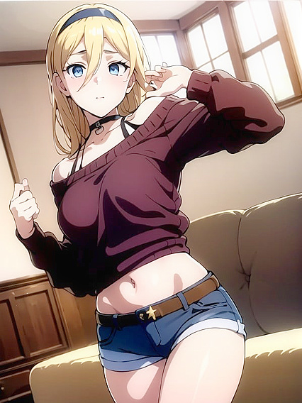 Choked in Style: Long Sleeves and Chokers Heat up Hentai Desires