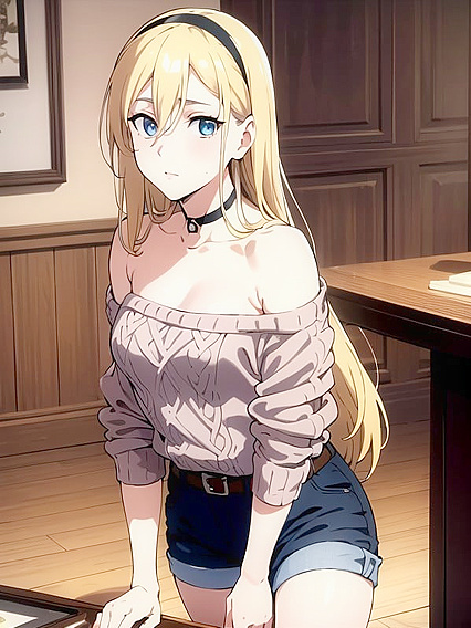 Historia from Attack on Titan in a Woolen Sweater for Explicit Hentai Scenes