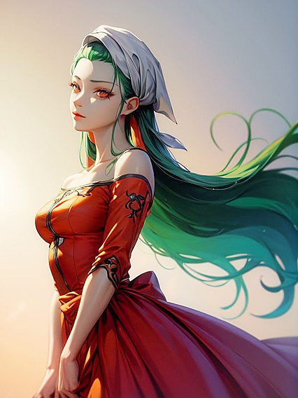 Silky from Shin Megami Tensei in Ultra-Detailed Waist-Shot Hentai Pleasure