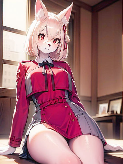 Chisato Nishikigi from Lycoris Recoil Furry Fun in Steamy Hentai Adventures