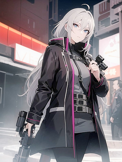 Black Big Bad Wolf Sprays in Intense Action-Blur Hentai Scene