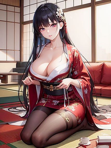 Submissive Pale-Skinned Beauty Enjoys Long-Length Pleasure in Hentai AIPorn
