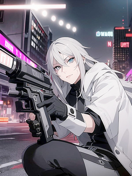 Cyberpunk Robot Girl 18+s Jump into Intense Battle Action Hentai Pleasure