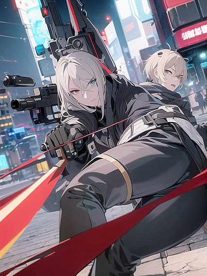Big Bad Wolf in Black Hooded Coat Takes It Wild inSTEAMING Hentai Action