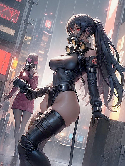 FULL MASKED NIGHT PLEASURES IN BOOTS HENTAI FANTASY