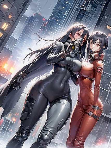 Long-Length Action Blur Jumps into Intense Hentai Pleasure