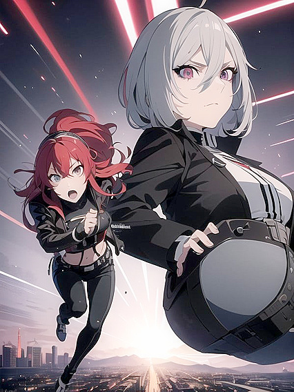 Rasty Takes Aim in Nighttime Cyberpunk City for Intense Hentai Action