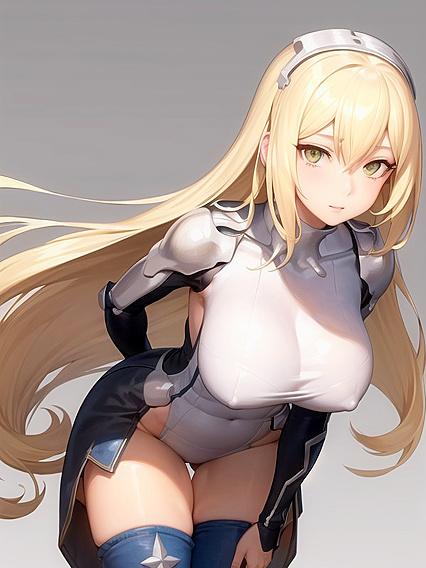 Aiz Wallenstein from That Time I Got Reincarnated as a Slime Blonds It Up in Happy Hentai Bliss