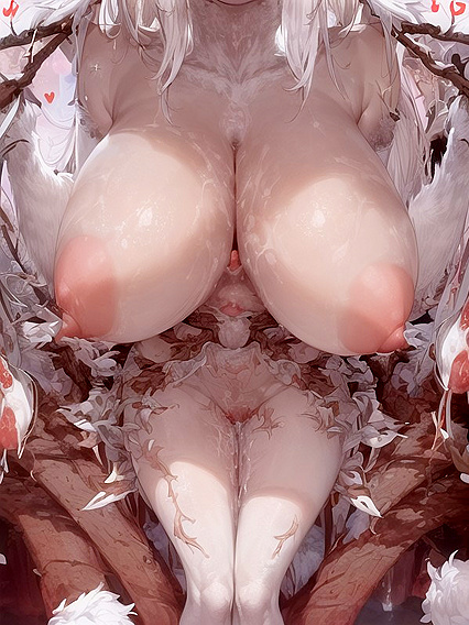 Rich White Fur and Ripped Abs in Low-Quality hentai AI Porn Adventures