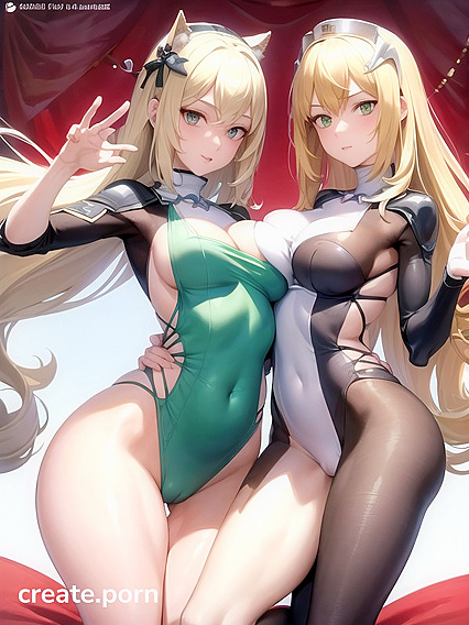 Big-Assed Beauty with Huge Tits Enjoying Ecstatic Hentai Pleasure
