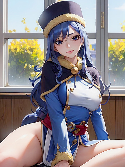 Classroom hentai fantasy: Front view waist shots of naughty schoolGirl 18+s indulging