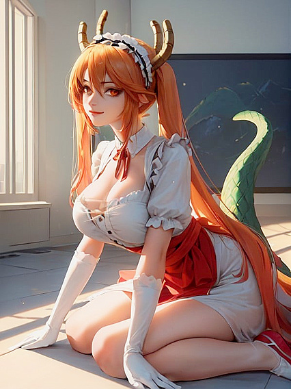 Happy Front View: Eye Contact Intensifies Pleasure in Hentai AI Porn