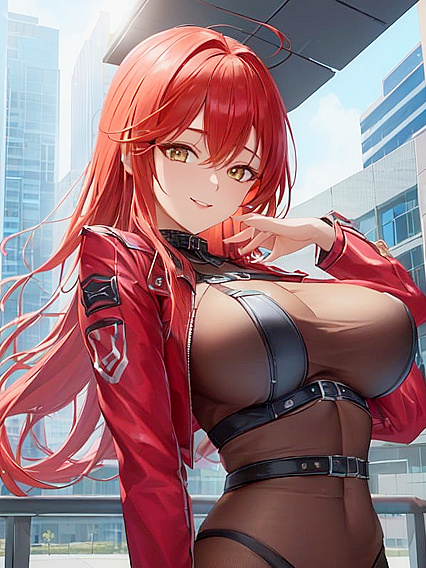 Happy Volume from Nikke in Front View for Ecstatic Hentai Pleasure