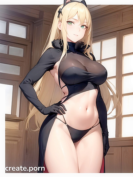 Aiz Wallenstein Wears Seductive Onesie in Military-Themed Hentai Fantasy