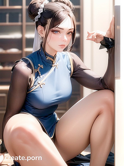 Chun Li from Street Fighter Stars in Scintillating Hentai AI Action