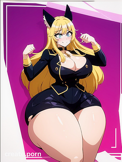 Happy Viewer Gazing at Luscious Cleavage in Seductive Hentai Scenes